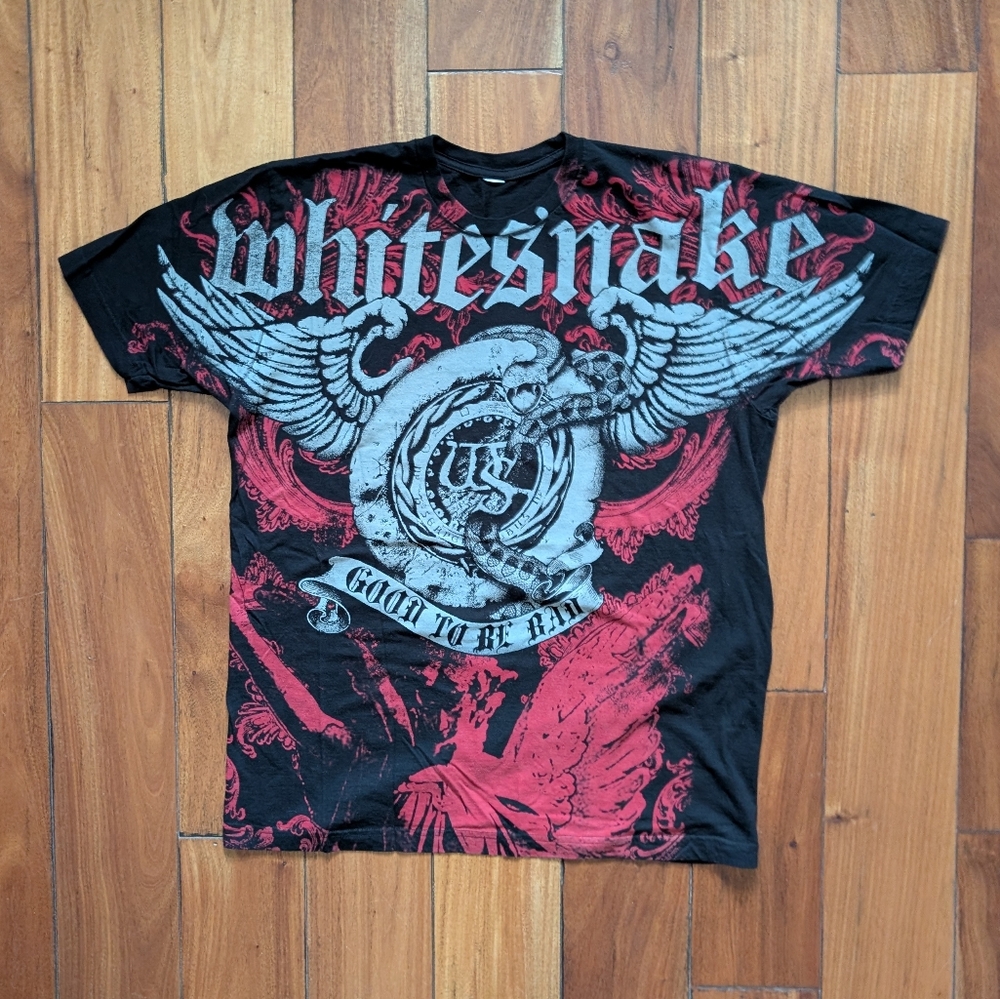 Whitesnake AOP Band T-shirt (L)